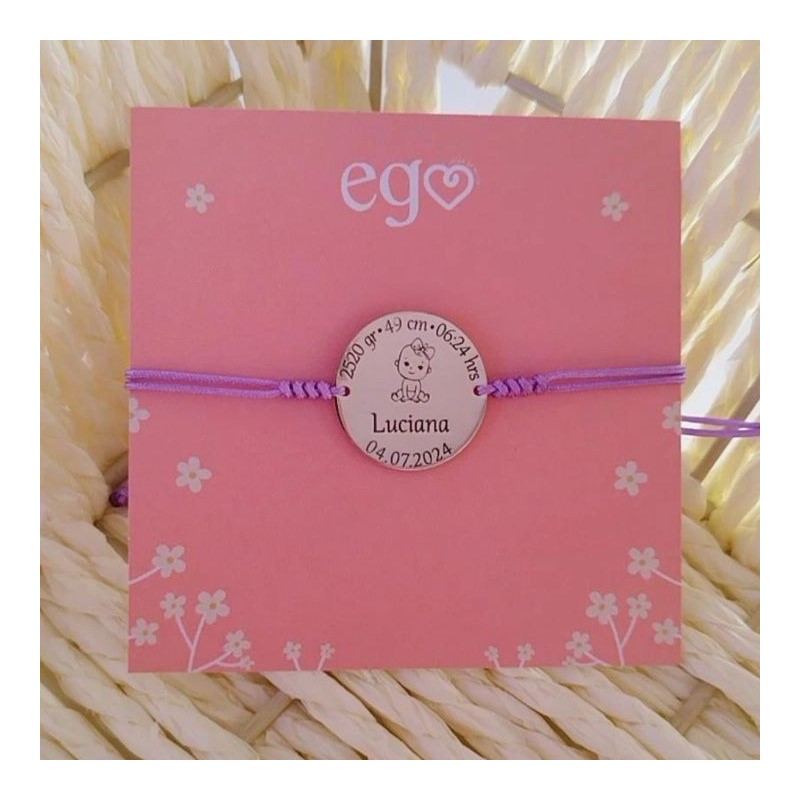 Pulsera nacimiento de hilo