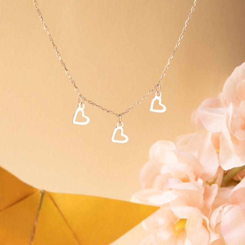 Cadena corazones