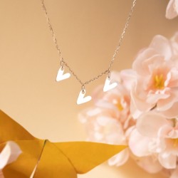 Cadena tres corazones