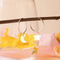 Aros de Luna y Estrella