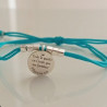 Pulsera ajustable con versículos