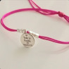 Pulsera ajustable con versículos