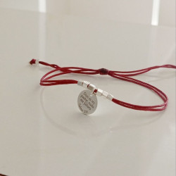 Pulsera ajustable con versículos