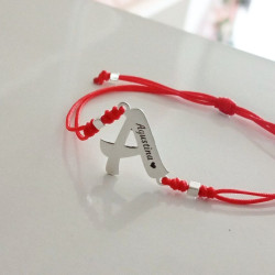 Pulsera incial con nombre