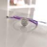 Pulsera ajustable con versiculo