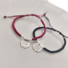 Pulsera ajustable con versiculo