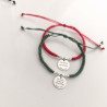 Pulsera ajustable con versiculo